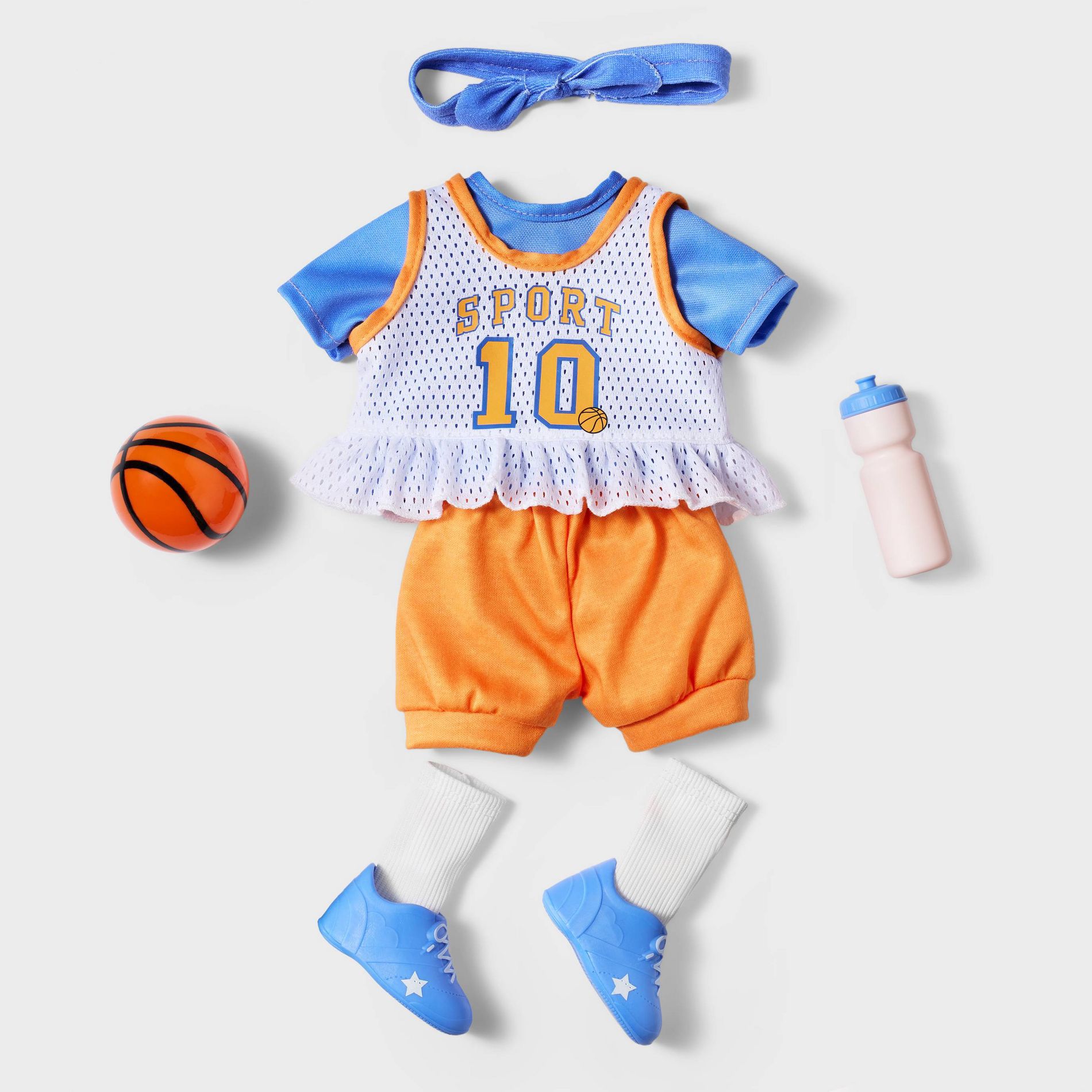 14" Basketball Doll Outfit - Gigglescape™