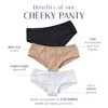 LeSensuel Super Soft Hipster Panty Womens Underwear - - 4 of 4