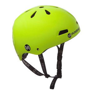 Punisher Cycling Helmet Pro 13-Vent Dual Safety Certified BMX Bike and Skateboard Helmet, Bright Neon Yellow - 1 of 4