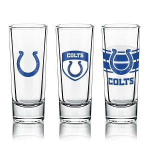 NFL Shot Glass, 6-Pack Set, with Multiple Designs - Indianapolis Colts - 1 of 1