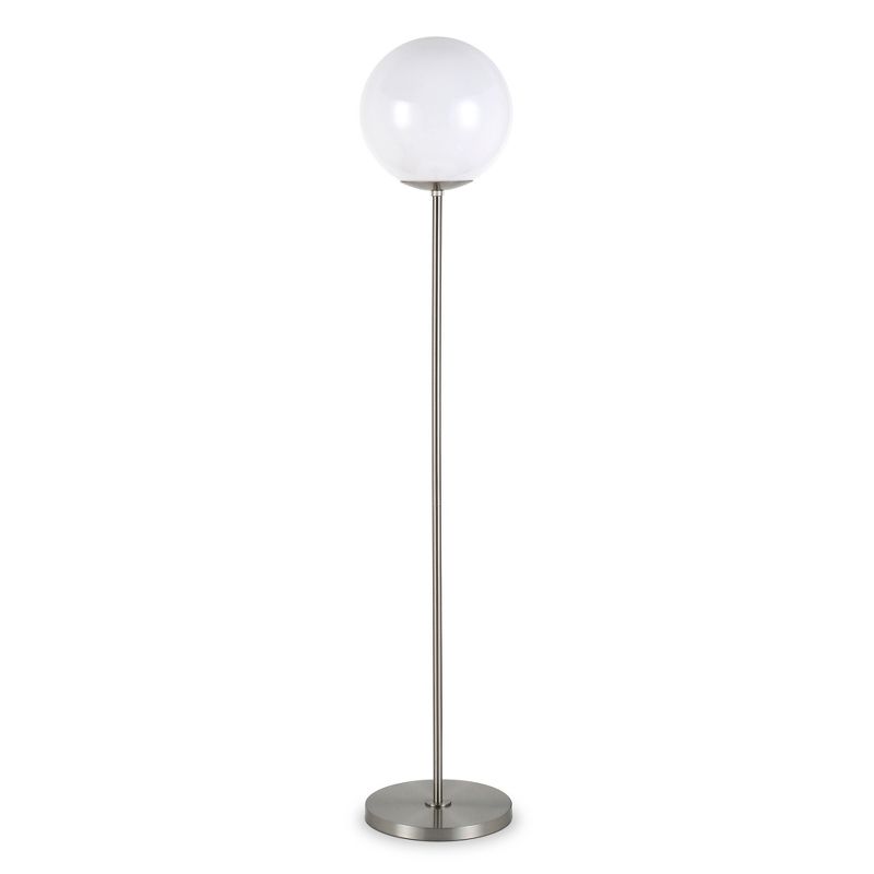 Hampton & Thyme Globe and Stem Floor Lamp with Plastic Shade, 1 of 13