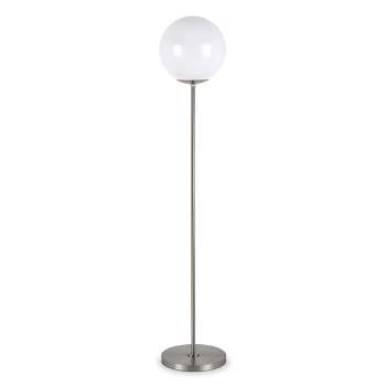 Hampton & Thyme Globe and Stem Floor Lamp with Plastic Shade