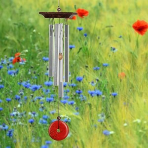 Woodstock Windchimes Red Jasper Chime Mini  Wind Chimes For Outside  Wind Chimes For Garden  Patio  and Outdoor DÃƒÂ©cor  13"L - 1 of 4