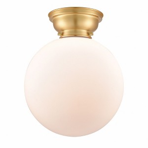 Beacon - 1 Light Flush Mount In Industrial Style-13.15 Inches Tall and 12 Inches Wide - 1 of 1
