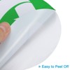 Unique Bargains Self-Adhesive Waterproof Anti-Corrosion Recycle Sticker Bin Labels 6 Pcs - 3 of 4