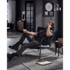 VASAGLE EKHO Collection - Accent Chair, Metal Framed Armchair, Synthetic Leather with Stitching, Mid-Century Modern, Sling Chair - 2 of 4
