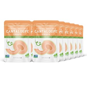 Nature's Turn Freeze-Dried Fruit Snacks - Cantaloupe Crisps -  No Sugar Added, Non GMO, Gluten Free, Nothing Artificial - 15g (.53oz) - 12-PACK - 1 of 4