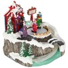 Northlight LED Lighted and Animated Christmas Scene Village Display Decoration - 7.75" - 4 of 4