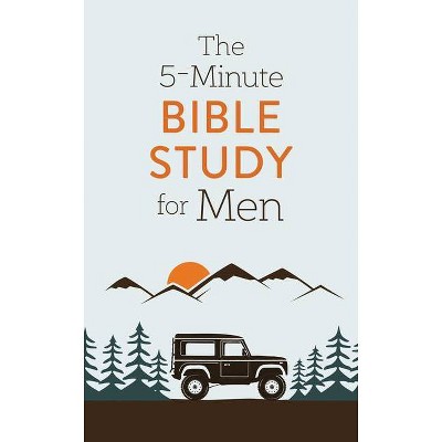 5-Minute Bible Study for Men - by  David Sanford (Paperback)