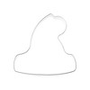 Unique Bargains Pastry Cutter Christmas Hat-Shaped Dishwasher Safe Stainless Steel Silver Tone 1Pcs - 4 of 4
