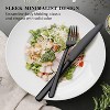 Attop Black Silverware Set, 20-Piece Flatware Set for 4, 18/10 Stainless Steel Cutlery for Home Kitchen and Restaurant - 4 of 4