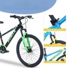 INFURNIC Bicycles, 24 Inch Mountain Bike for Kids, Mountain Bike with Single Speed, Black, 63.78"*24.8"*37.2" - 3 of 4