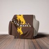 NCAA 60 x 80 Raschel Micro Throw Wyoming Cowboys - 3 of 4