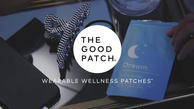 The Good Patch Dream Plant-Based Vegan Wellness Patch - 4ct, 2 of 9, play video