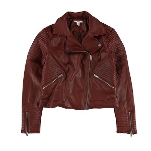 bar III Womens Quilted Moto Jacket - 1 of 2