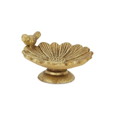Cheung's Delilah Golden Metal Flower Table Decor