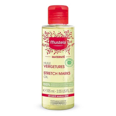 Mustela Stretch Marks Oil Fragrance Free - 3.55 fl oz