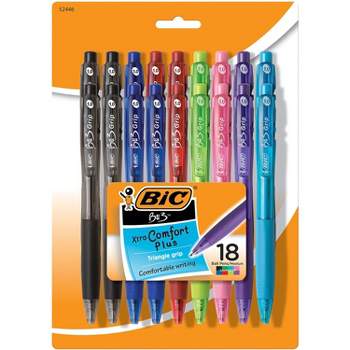 BIC BU3 Retractable Ball Pen Fashion 18 Pk WX7ST272-AST