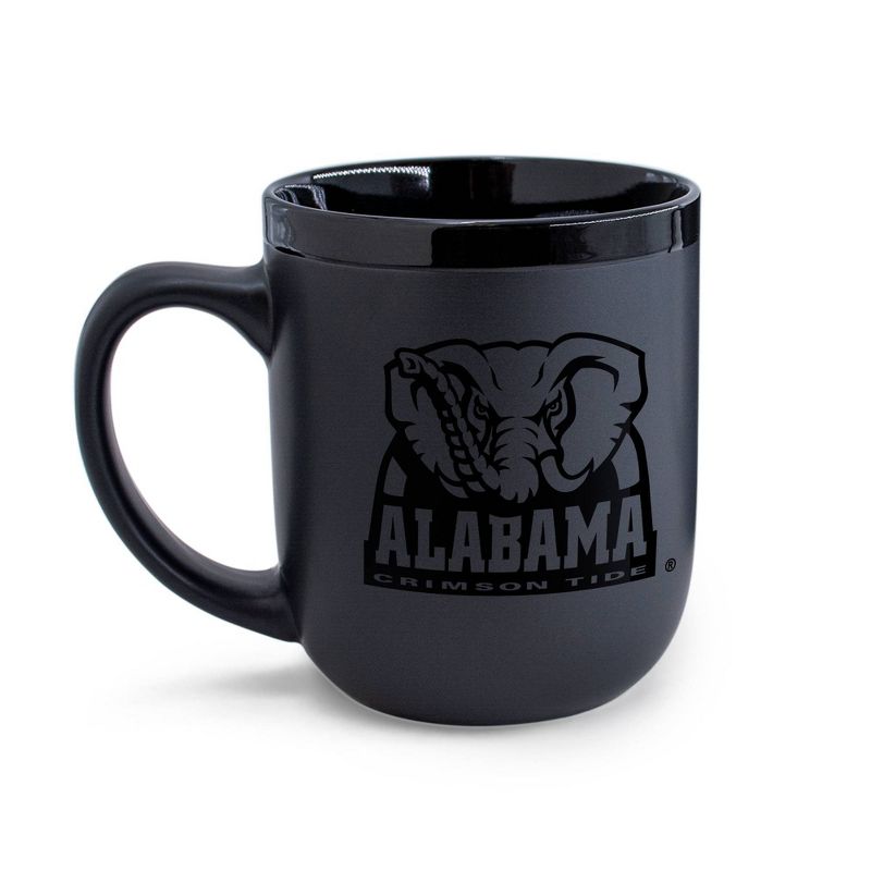 NCAA Alabama Crimson Tide 12oz Ceramic Coffee Mug - Black, 2 of 4