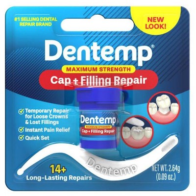 Dentemp Custom Loose Caps & Lost Fillings Repair Kit