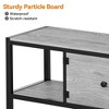 65 Inch TV Stand with Storage, Entertainment Center with Adjustable Legs, TV Console up to 75 Inch - 4 of 4