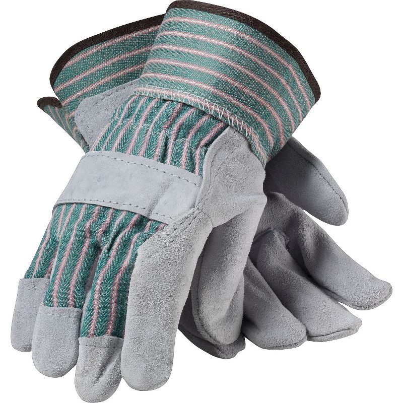 PIP Leather Work Gloves Split Leather With 83-6563/XL, 1 of 2