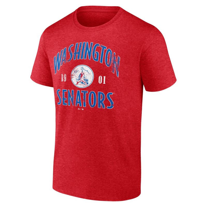 MLB Washington Nationals Men's Bi-Blend T-Shirt, 2 of 4