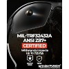 grinderPUNCH ANSI Z87 Tactical Glasses  Shooting Safety Eyewear, UV Protective, Anti-Fog, 1-Pack - 3 of 4