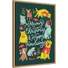 Amanti Art Meowy Howlidays by Maria Filar Canvas Art Framed - 2 of 4