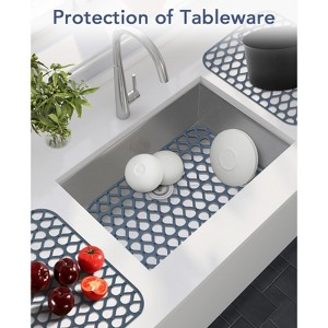 24" x 18" x 9" Drop-In Stainless Steel Single Bowl Kitchen Sink | Modern Top Mount Workstation Sink with Pull-Down Faucet & Accessories - 1 of 4