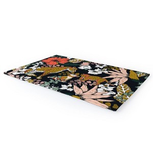 Marta Barragan Camarasa Animal print dark jungle Outdoor Rug - Deny Designs - 1 of 4
