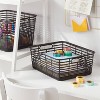 Aria Jelly Decorative Basket Medium Black - Brightroom™ - 2 of 3