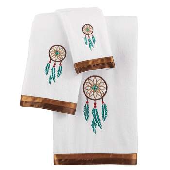 Collections Etc Southwest Dreamcatcher 3-Piece Bath Towel Set
