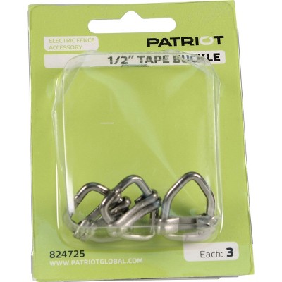 Field Guardian TRU TESTTRU TEST 824725 Tape Buckle (3 Pack), 1/2"