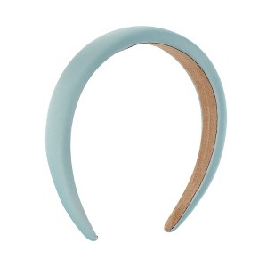 Unique Bargains Women's Classic Satin Sponge Headband 6.3"x5.91" 1 Pc - 1 of 4