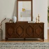 KTMBDW Sideboard Buffet Cabinet with Storage, Modern Credenza Buffet Table Coffee Bar Cabinet with Adjustable Shelves for Dining Room - 2 of 4