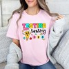 Simply Sage Market Women's Testing 1 2 3 Pencil Short Sleeve Graphic Tee - 2 of 4