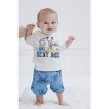 Disney Mickey Mouse Lion King Donald Duck Simba Pluto Baby Waffle knit T-Shirt Shorts Outfit Set Newborn to Infant - image 2 of 4