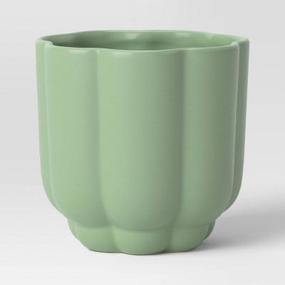 Scallop Planter Green - Room Essentials™