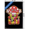 Trends International Mushroom - Stay Trippy Little Hippie Framed Wall Poster Prints - 3 of 4
