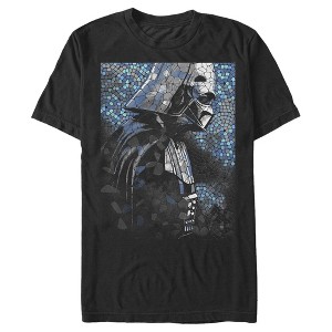 Men's Star Wars Darth Vader Tile Mosaic T-Shirt - 1 of 4