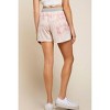 Women's Tie Dye & Striped Shorts - POL - 2 of 2