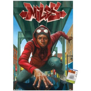 Trends International Marvel Comics - Spider-Man - Miles Unframed Wall Poster Prints - 1 of 4