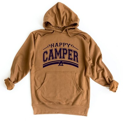 Simply Sage Market Women's Graphic Hoodie Happy Camper Fires