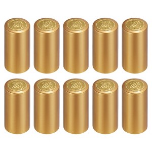 Unique Bargains PVC Durable Flexible Seal Kitchen Wine Bottle Capsules 100 Pcs - 1 of 4