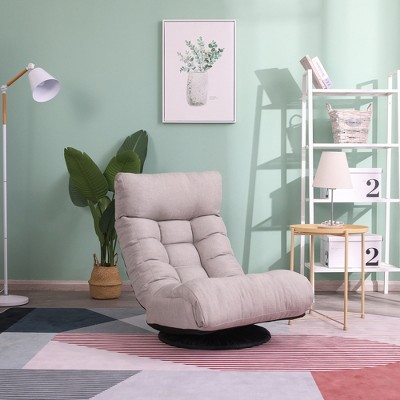 GlasFlength Accent Chairs Modern Lounge Chair with Streamlined Comfort for Living Room or Reading Nook, Gray,45.3”*22.8”*35.8"