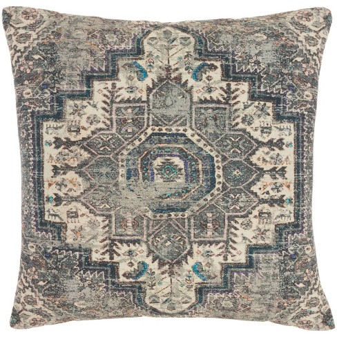  Persian Medallion Throw Pillow - Nicole Curtis - image 1 of 4