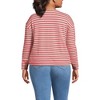 Lands' End Women's Long Sleeve Mariner Jersey Crewneck Tee - 2 of 4