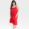 Women's Satin Pajama Chemise - Auden™ - 3 of 3