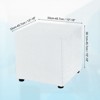 Unique Bargains Polyester Washable Stretch Thick Stool Protective Covers - 2 of 4
